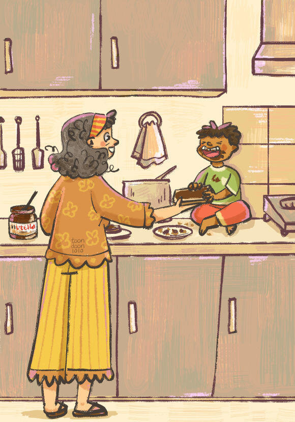 Grandma and Grandson